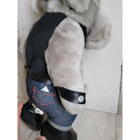 Vintage Harley-Davidson Bulldog biker plush home decor motorcycle - Picture 10 of 10